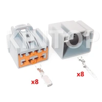 1 set 8 pins automobile male female docking socket 7282 3243 40 7283 3243 40 car wiring terminal connector