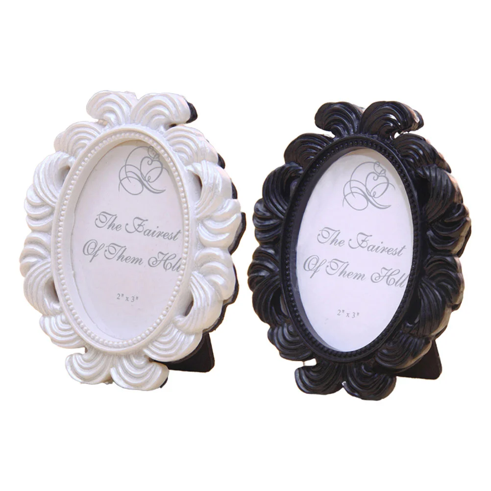 

2 Pcs Table Top Display Stand Creative Photo Holder Small Frame 9.5X8CM Newborn