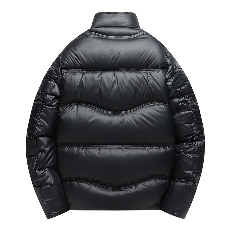 Теплое зимнее пальто пуховик Мужская роскошная дизайнерская одежда мужская