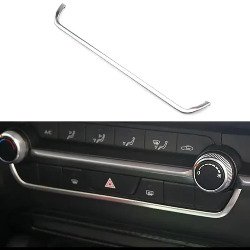 Подходит для Mazda 3 Axela 2020 нержавеющая сталь авто центральная консоль приборная