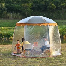 야외 캠핑 방수 텐트, 가족 원터치 자동 텐트, 초경량 휴대용 접이식 해변 버블, 자연 하이킹 쉘터