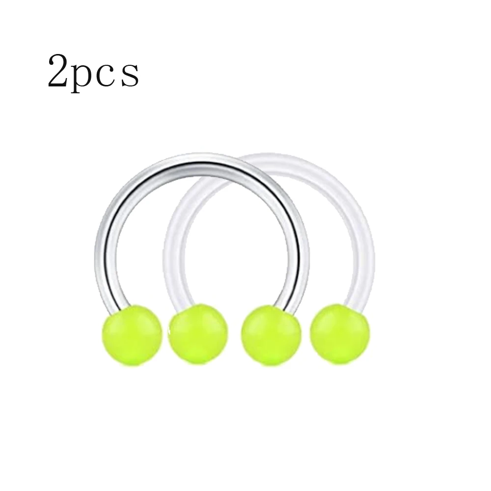 Серьга-кольцо для пирсинга подковы из нержавеющей стали |