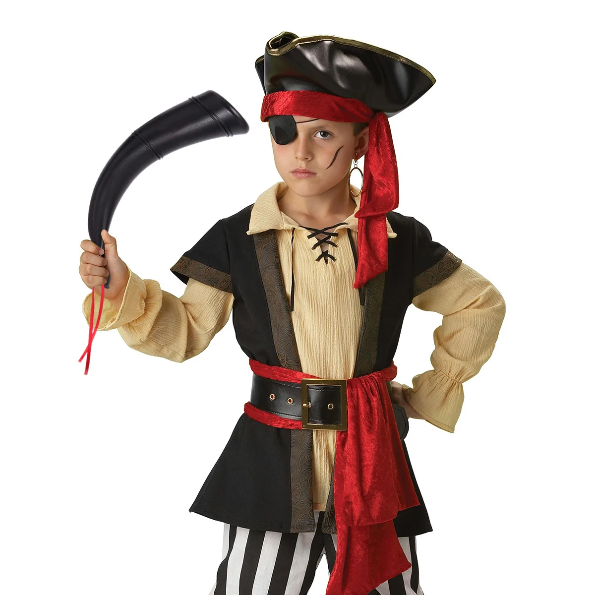 4 шт. детские игрушки пиратский рожок на Хэллоуин