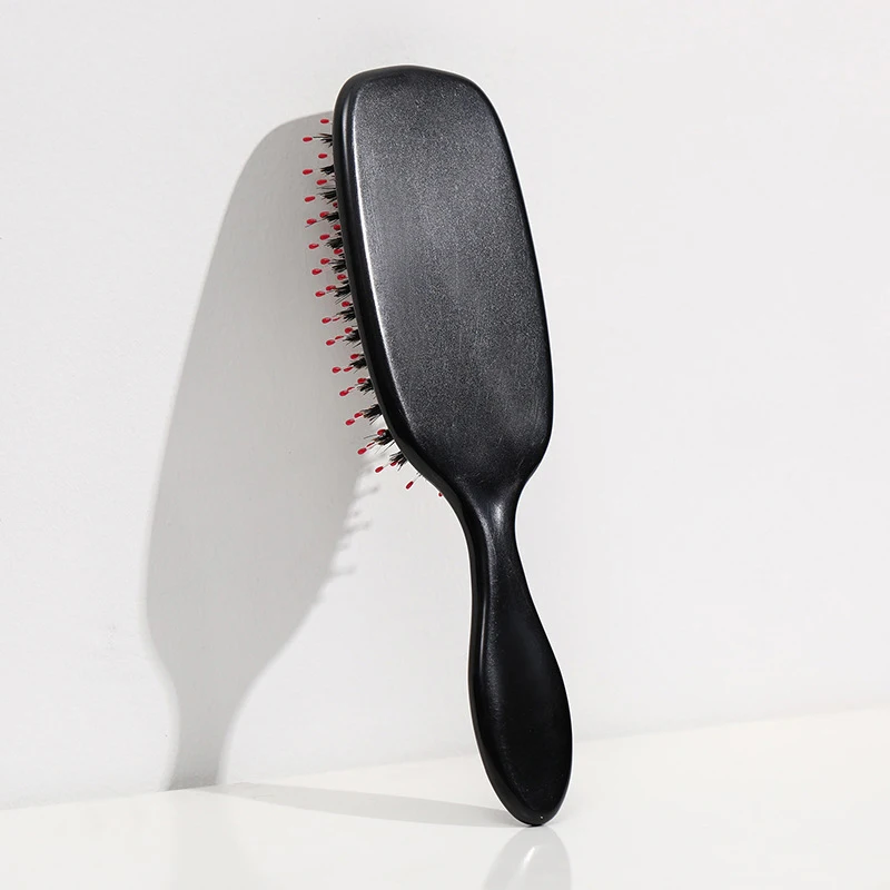 Щетка для волос массажная Расческа с Кабановой щетиной Антистатическая расческа