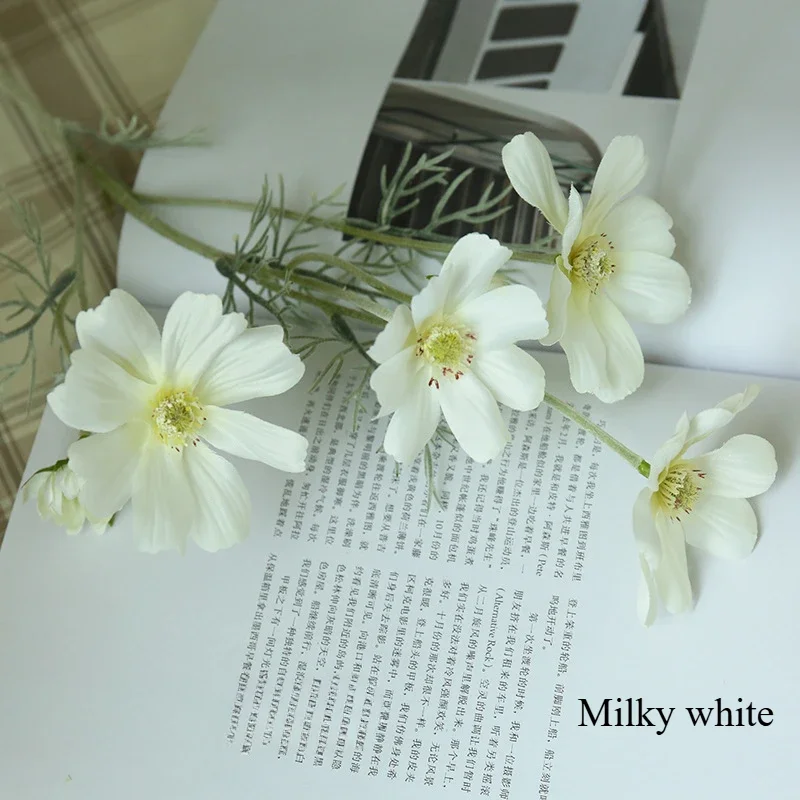 60 см весенний маленький космос искусственный цветок украшение дома свадебный