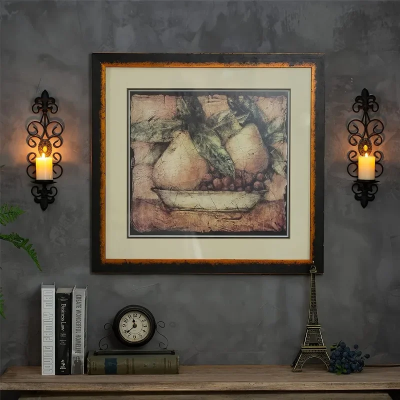 Настенные подсвечники в стиле ретро инкрустированный бриллиантами подсвечник