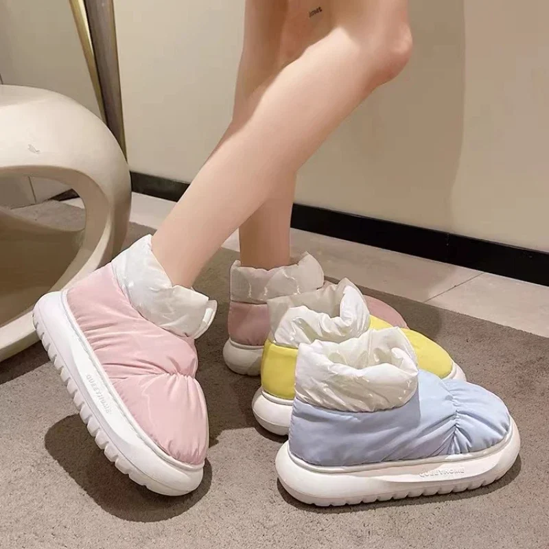 Водонепроницаемые женские зимние ботинки Повседневная зимняя обувь