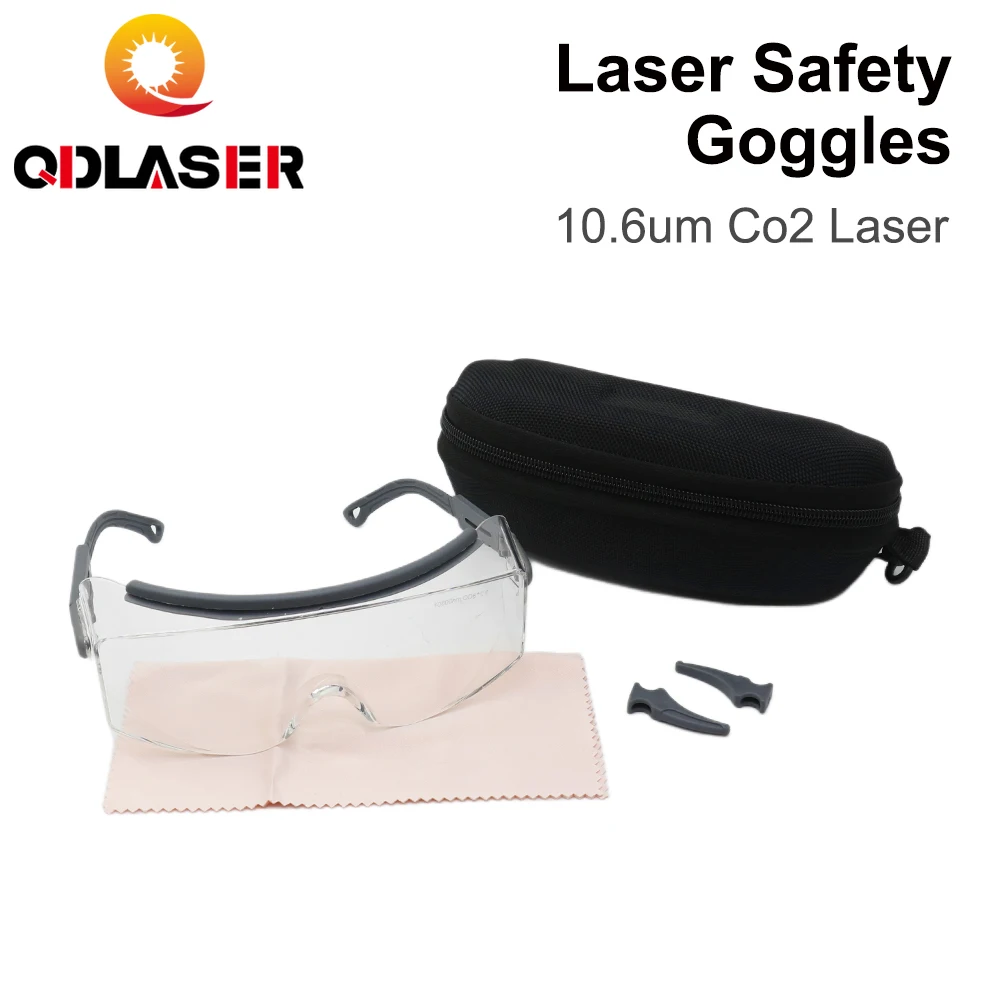 Защитные очки QDLASER OD6+ для CO2-лазера 10600 нм 10,6 мкм для лазерной гравировки и резки, сертификат CE (art.: 3920db84c679c) - 3920db84c679c