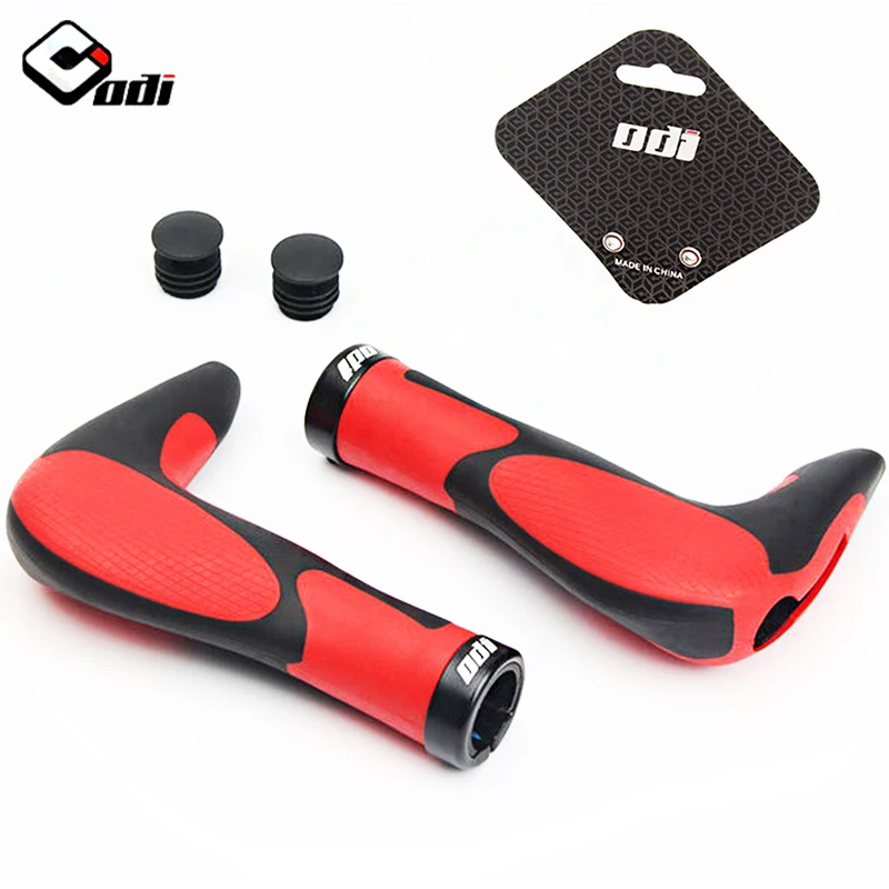 ODI Интегрированные ручки MTB велосипедные ручки силиконовые Ergonimic с подставкой для рук супер мягкие амортизирующие велосипедные ручки манжеты