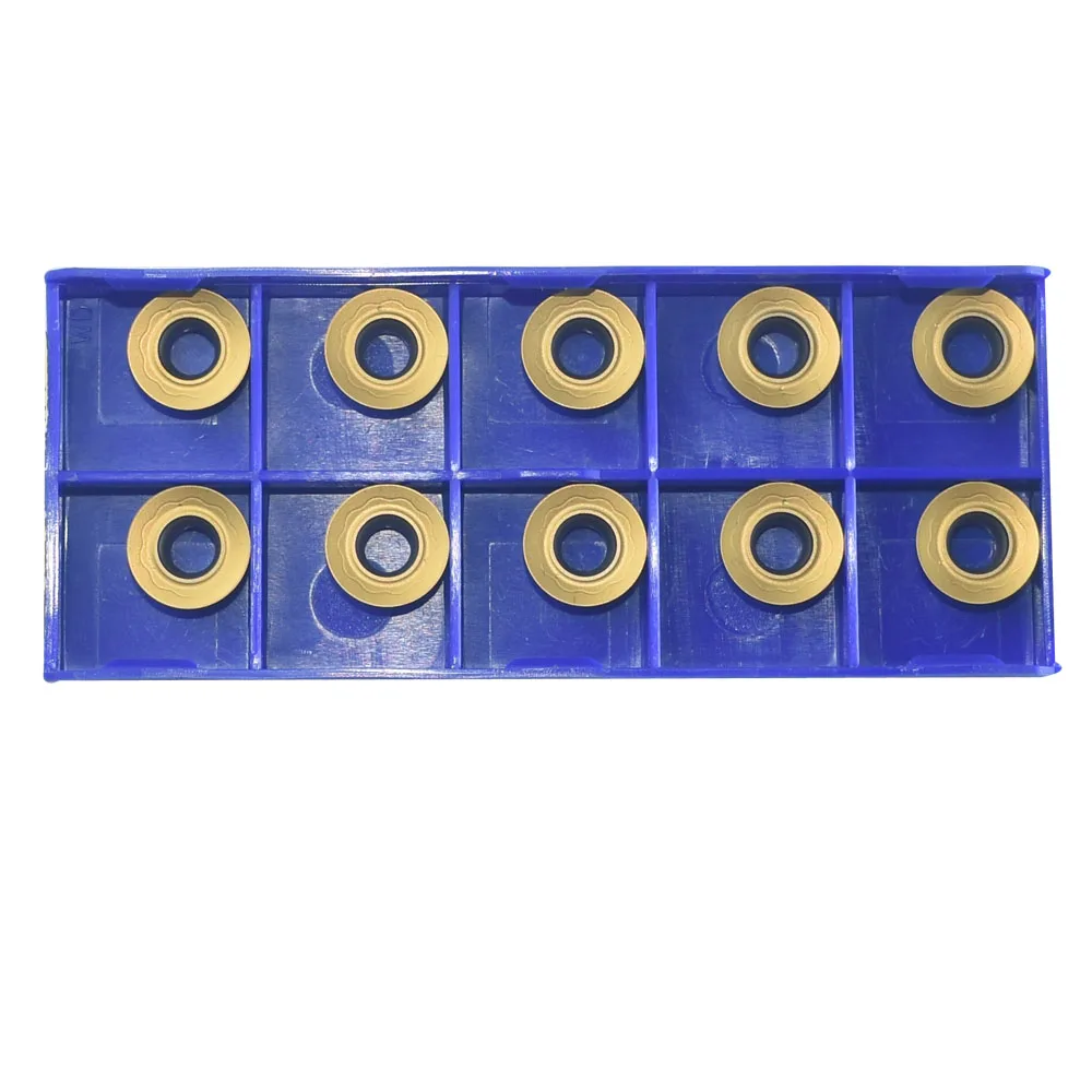 

Original RDMT1204M0-MM P20M CNC Carbide Milling Inserts Lathe Cutter Tool For Steel