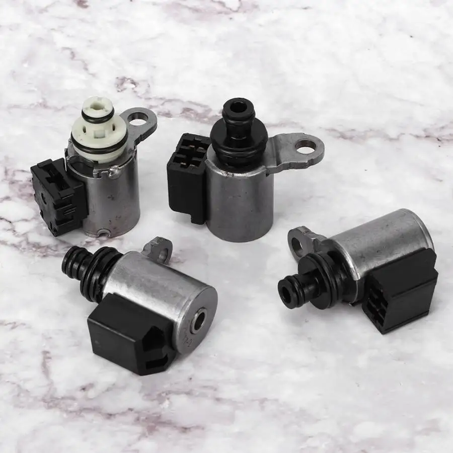 

4pcs Transmission Solenoid Kit JF011E RE0F10A Fits for Nissan Altima 2009 L4 2.5L Vacuum Solenoid Valve Car Valve