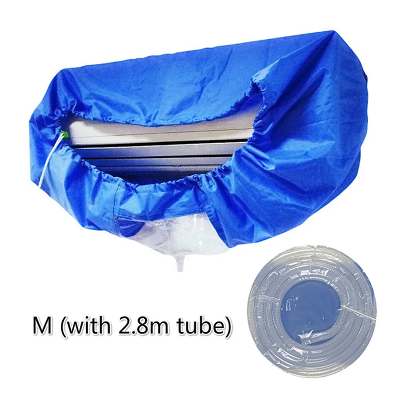 

Air Conditioning Cover Washing Wall Mounted Air Conditioner Cleaning Protective Dust Cover Clean Tool Tightening belt for 1-3P