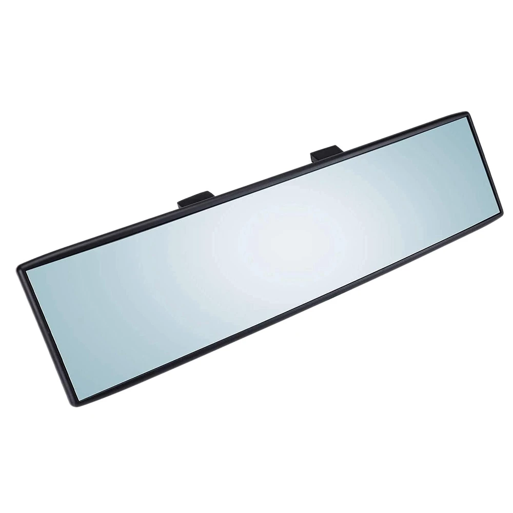

Universal Car Interior Mirror Wide Convex Anti- Rearview Mirror Wide-Angle Surface Blue Rear View Mirror Clip On