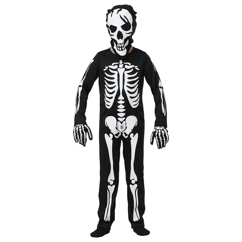 

Halloween Skeleton Costume Scary Zombie Costume Cosplay Skeleton Skull Costume Suit MultifunctionalAdult Carnival Party Dress Up