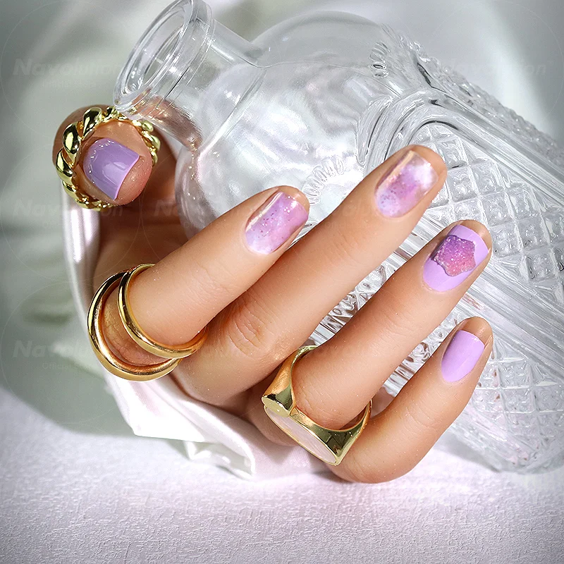 

24 шт./набор, накладные ногти для маникюра