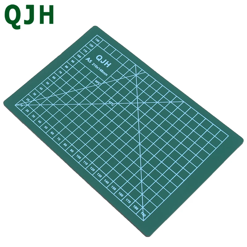 

A5 PVC Cutting Mat Workbench Patchwork Cut Pad Sewing Manual DIY Knife Engraving Leather Cutting Board Single Side Underlay