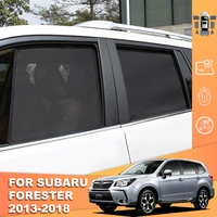 for subaru forester sj 2012 2018 magnetic car sunshade shield front windshield frame curtain rear side window sun shade visor