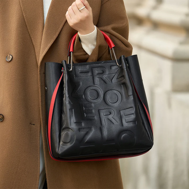 ZOOLER Новое поступление сумка из коровьей кожи First Laye оригинальная на одно плечо