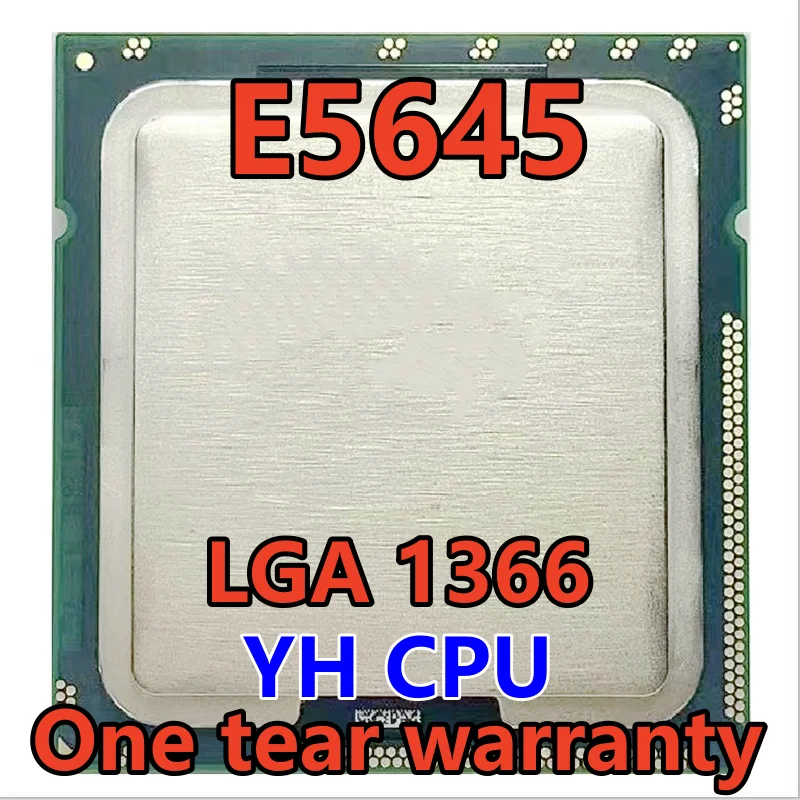 

E5645 SLBWZ Enam Core 2.40GHz 12M 5.86GT/S LGA 1366 CPU