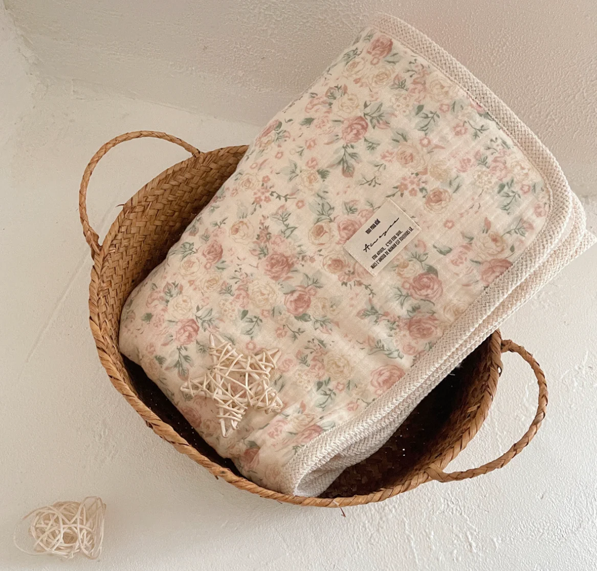 Одеяло детское из муслина зимнее флисовое теплое покрывало для новорожденных