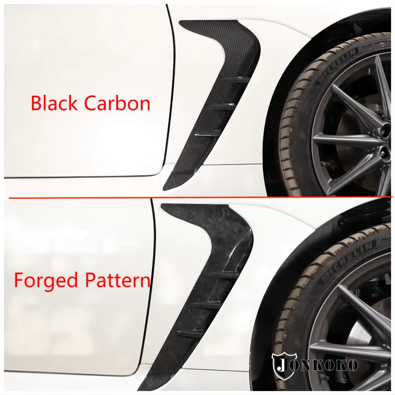 

Car Styling Body Side Fender Vents Decorative Sticker Real Carbon Fiber Kit Fit For Toyota 86 / Subaru BRZ ZD8 2022-2023