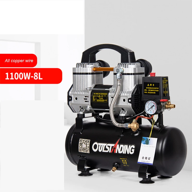 Portable Air Compressor Spray Painting High-pressure Air Pump Car Air Compressor