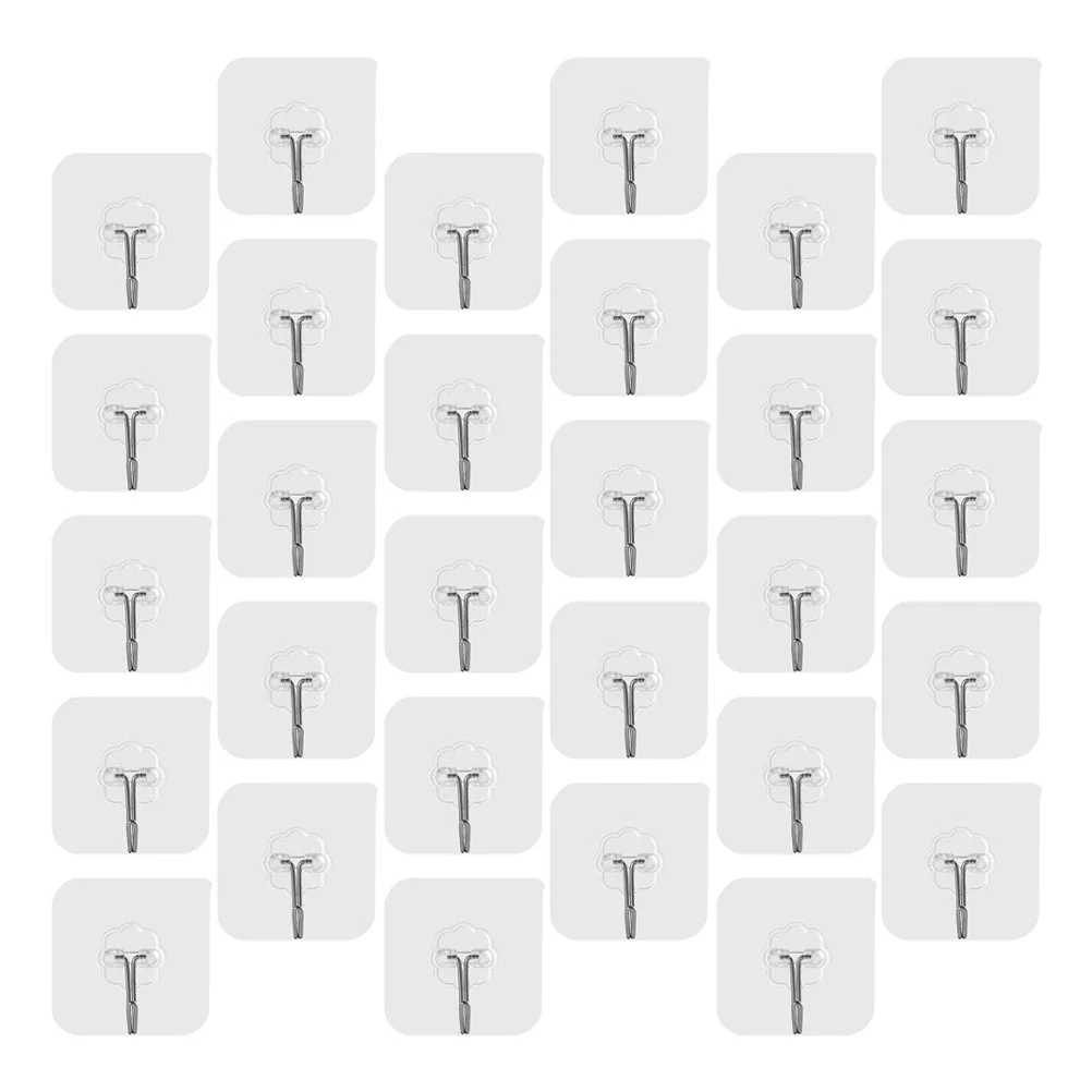 

30 шт., настенные крючки для пальто