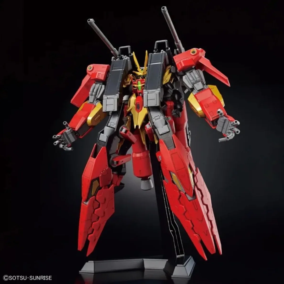 Фото В наличии оригинальные наборы моделей фигурок Bandai Genuine HG 1/144 Typhoeus Gundam Chimera из аниме-коллекции, подарок для мальчиков и девочек №5