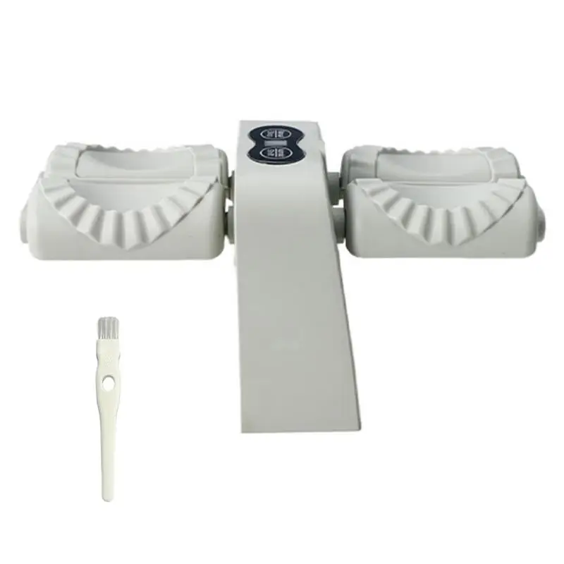

Dumpling Maker Double Head Design Machine Dumpling Mould Pressing Dumpling Skin Manual Mould Ravioli Tool Kitchen Accessories