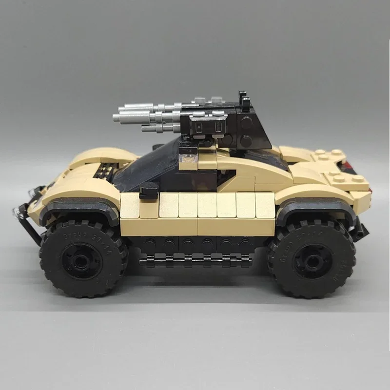Фото 270 деталей MOC Speed Champion: Городской бронированный спортивный автомобиль 4x4, конструктор, гоночная техника, креативные игрушки для гаража, подарки для детей №2
