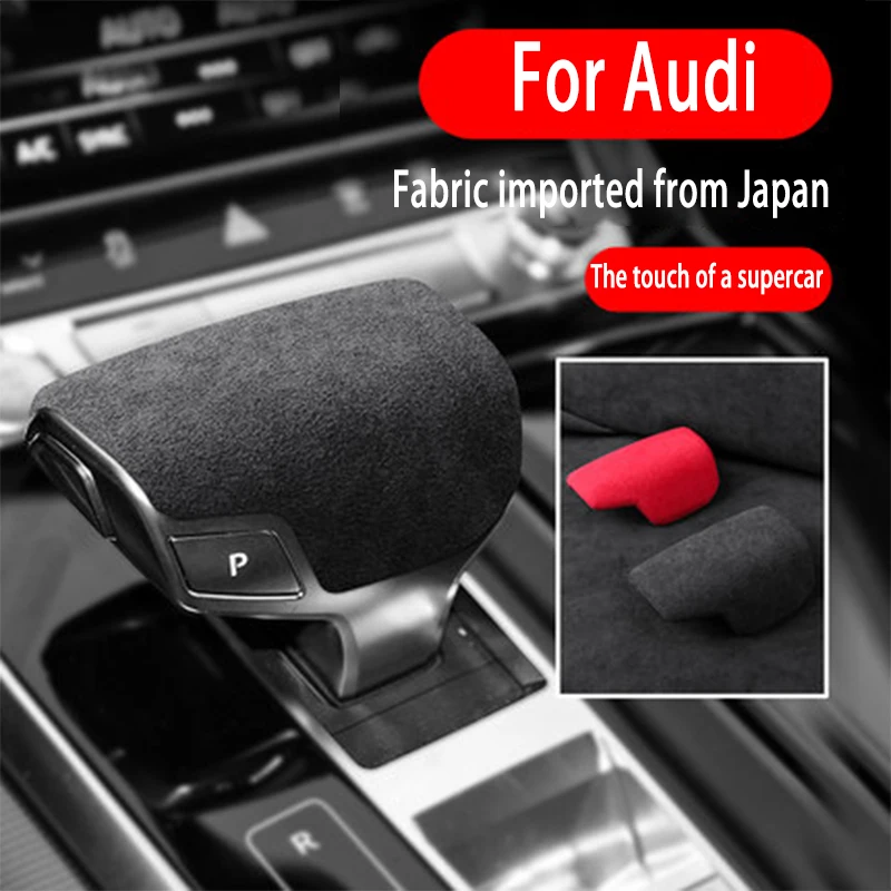 

For 1819 Audi Q8A8L gear cover interior center control modified gear head decorative stickers special accessories