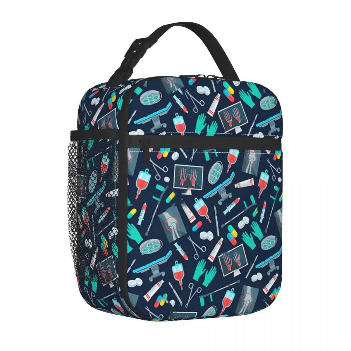 Медицинские Тематические Изолированные сумки для обедов врачей и медсестер