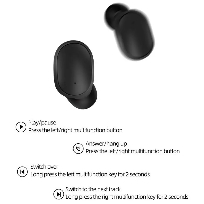 TWS-стереонаушники E7S с поддержкой Bluetooth 5 0 и микрофоном | Электроника