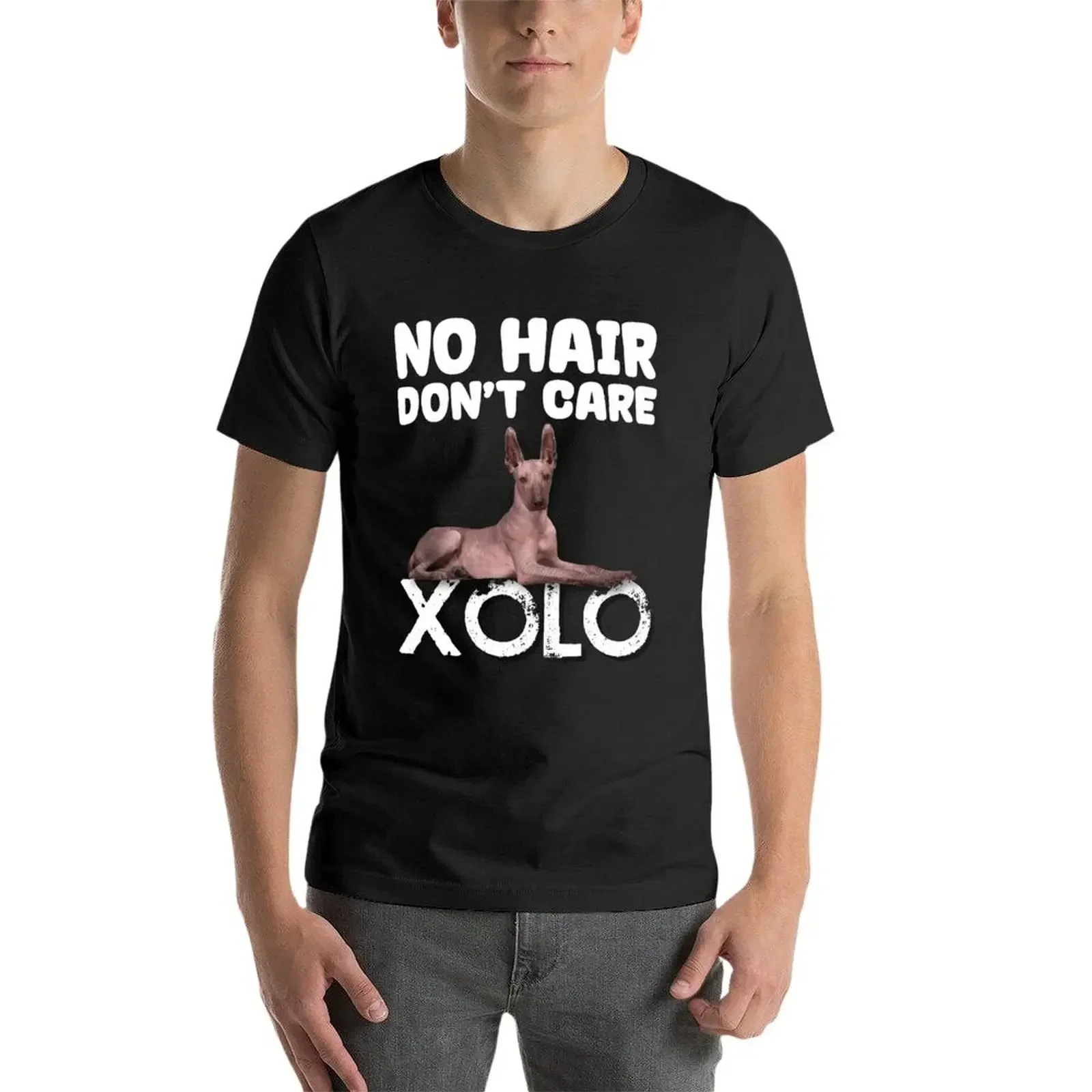 Футболка Xolo No Hair Don't Care летний топ в тяжелом весе футболка большого размера с