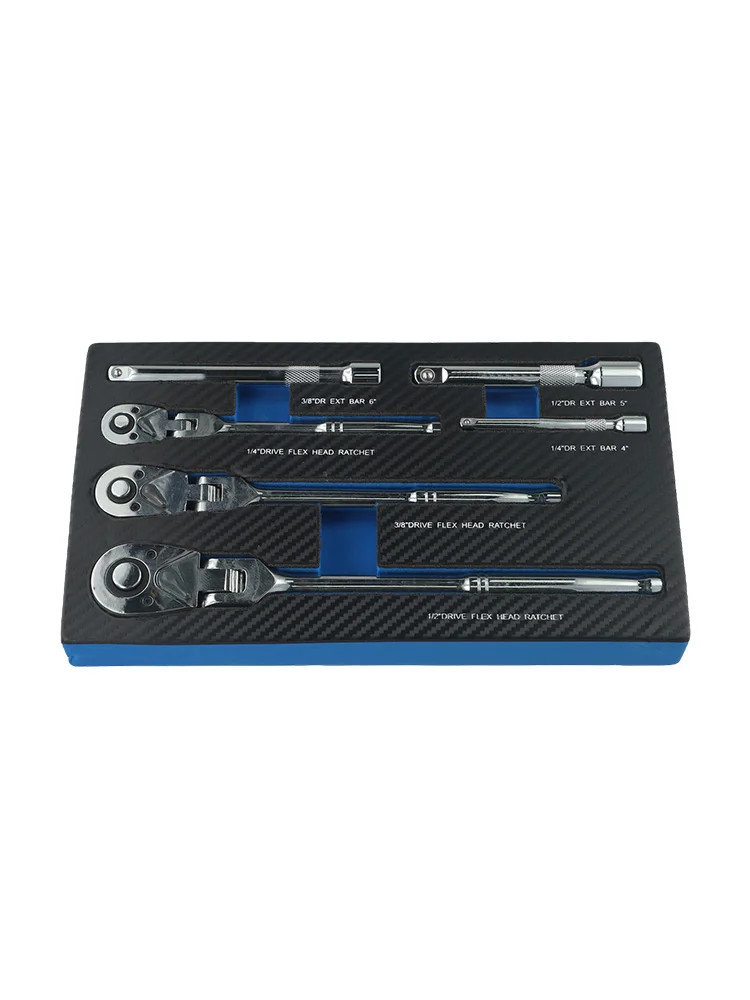 Гибкая головка на 180 градусов 7 зубьев трещотка для trudno dostępnych miejsc вращающаяся