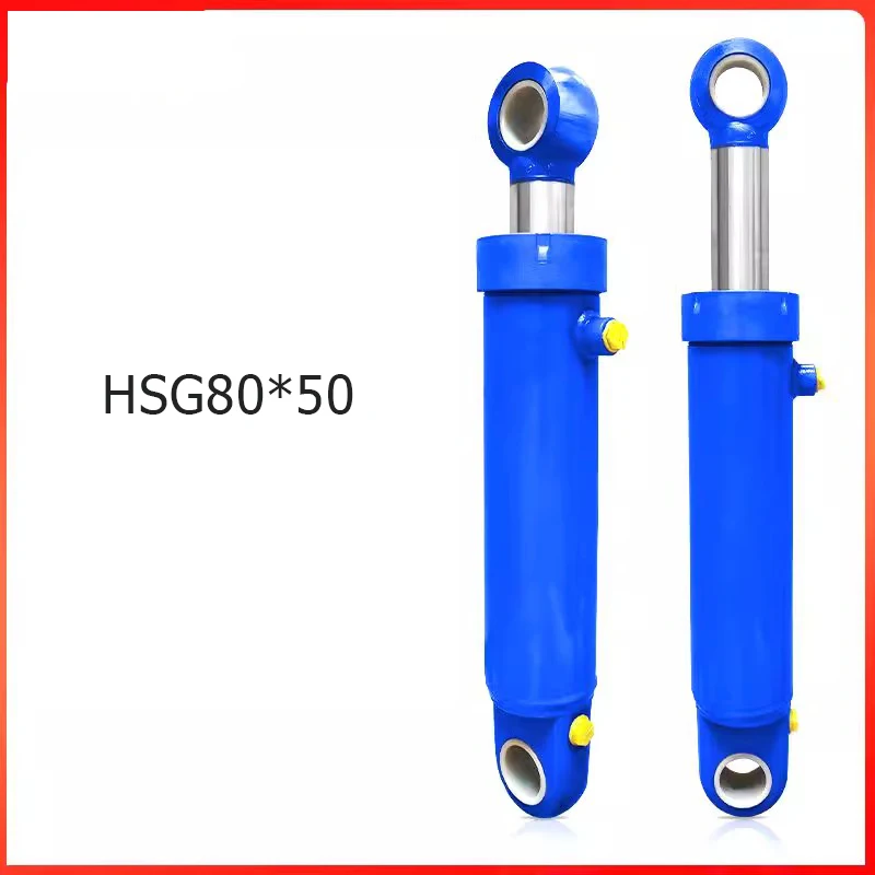 Фото HSG80X50 Гидравлический цилиндр 8 тонн Гидравлический цилиндр двунаправленного действия №1