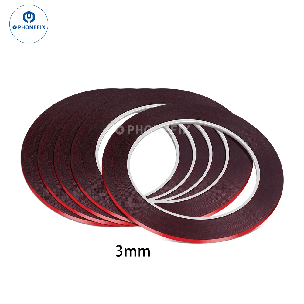 

Двухсторонняя клейкая лента DIYPHONE 3 мм 10 м для ремонта экранов