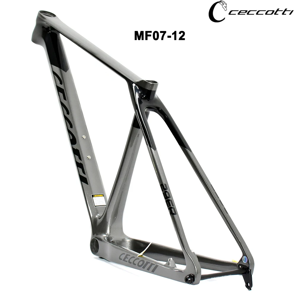 2023 CECCOTTI карбоновая рама 29er горный велосипед жесткие рамы 148*12 мм сквозная ось BSA