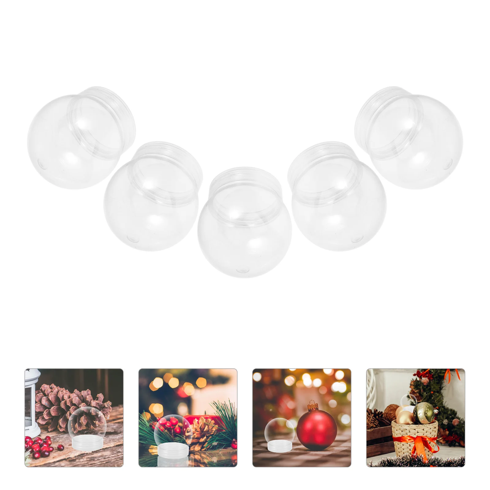 20 шт. DIY снежный шар пустые глобусы искусственные растения террариум реквизит для