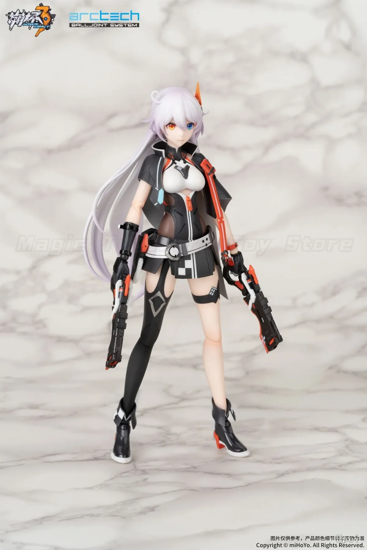 Фото В наличии: Оригинальная фигурка APEX-TOYS MiHoYo ARCTECH Honkai Impact 3 Киана Касланна, масштаб 1/8, игрушка-украшение, подарок №5