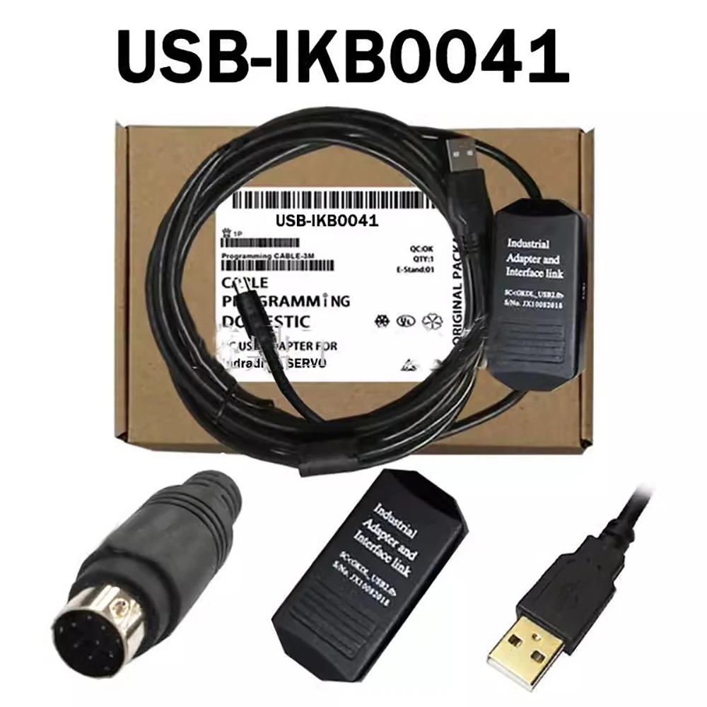 

USB IKB0041 Servo Cable for Bosch Rexroth Indradrive Servo Driver Download Cable USB-IKB0041