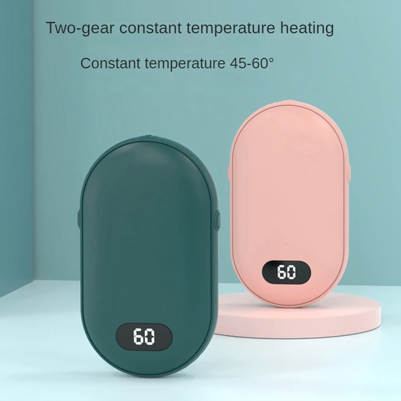 Грелки для рук перезаряжаемые 10000 мАч внешний аккумулятор портативная карманная