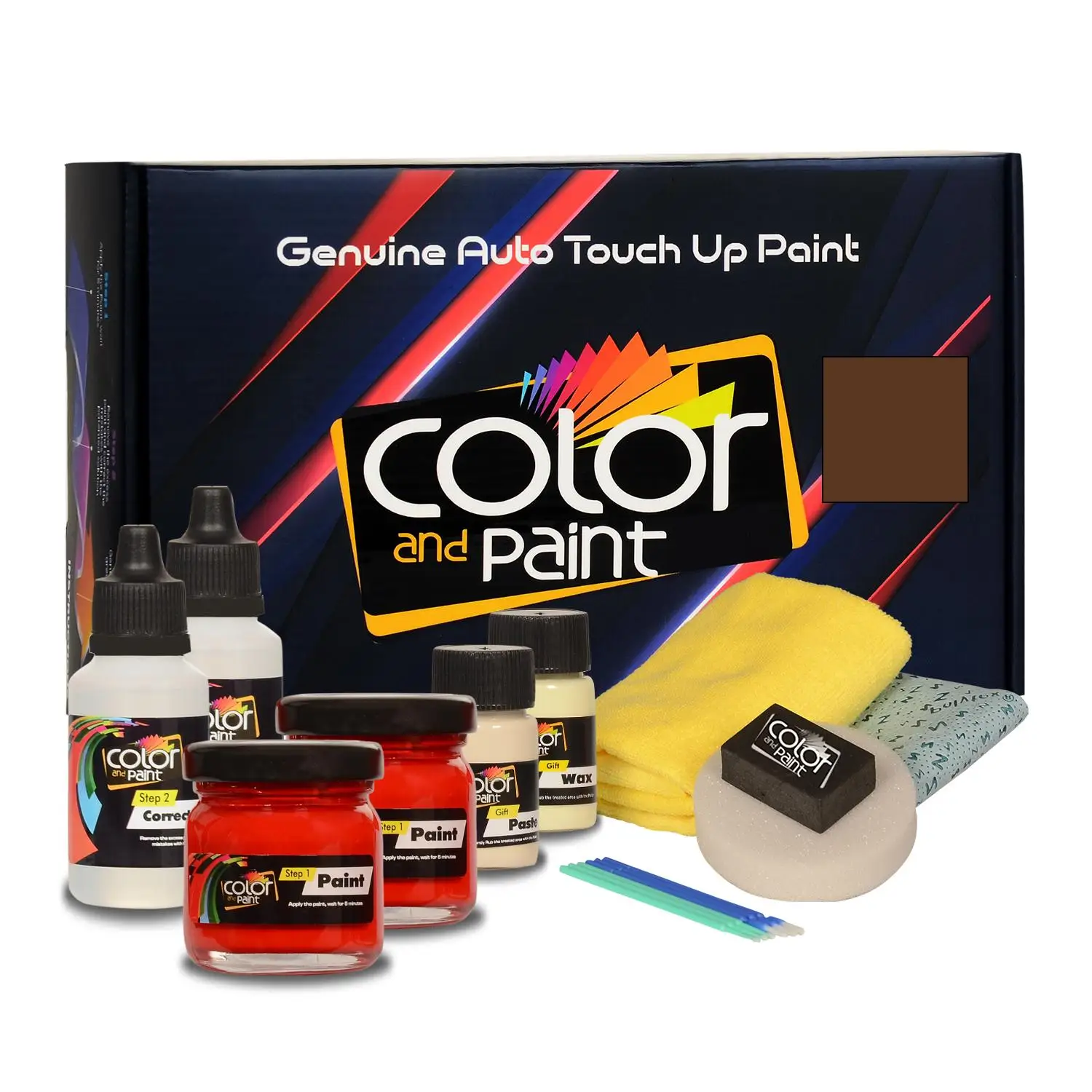 

Color and Paint compatible with Ford America Automotive Touch Up Paint - MEDIUM DESERT TAN - 53 - Pro Care