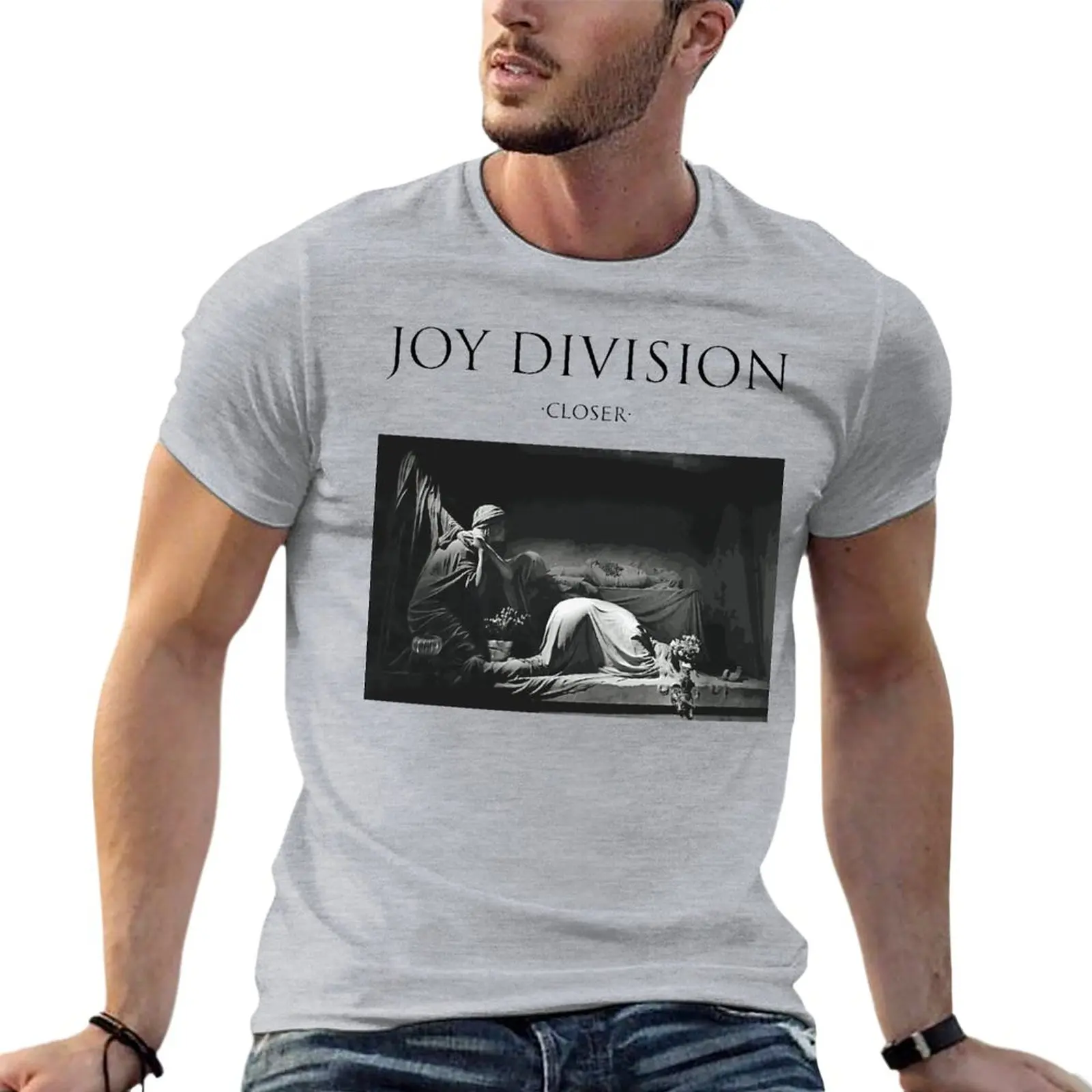 

Joy Division - The Cure Siouxsie And The Banshees Oversized T Shirts Funny Mens Clothes 100% Cotton Streetwear Big Size Tops Tee