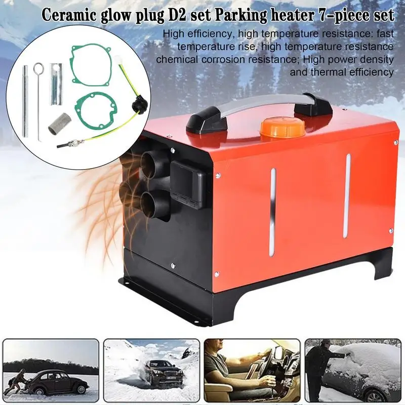 

Car Heater Burner Motor Gaskets Strainers Glow Plug Repair Kit Parking Heater For WebastoEberspacher Airtronic D2 2/5KW Air 12V