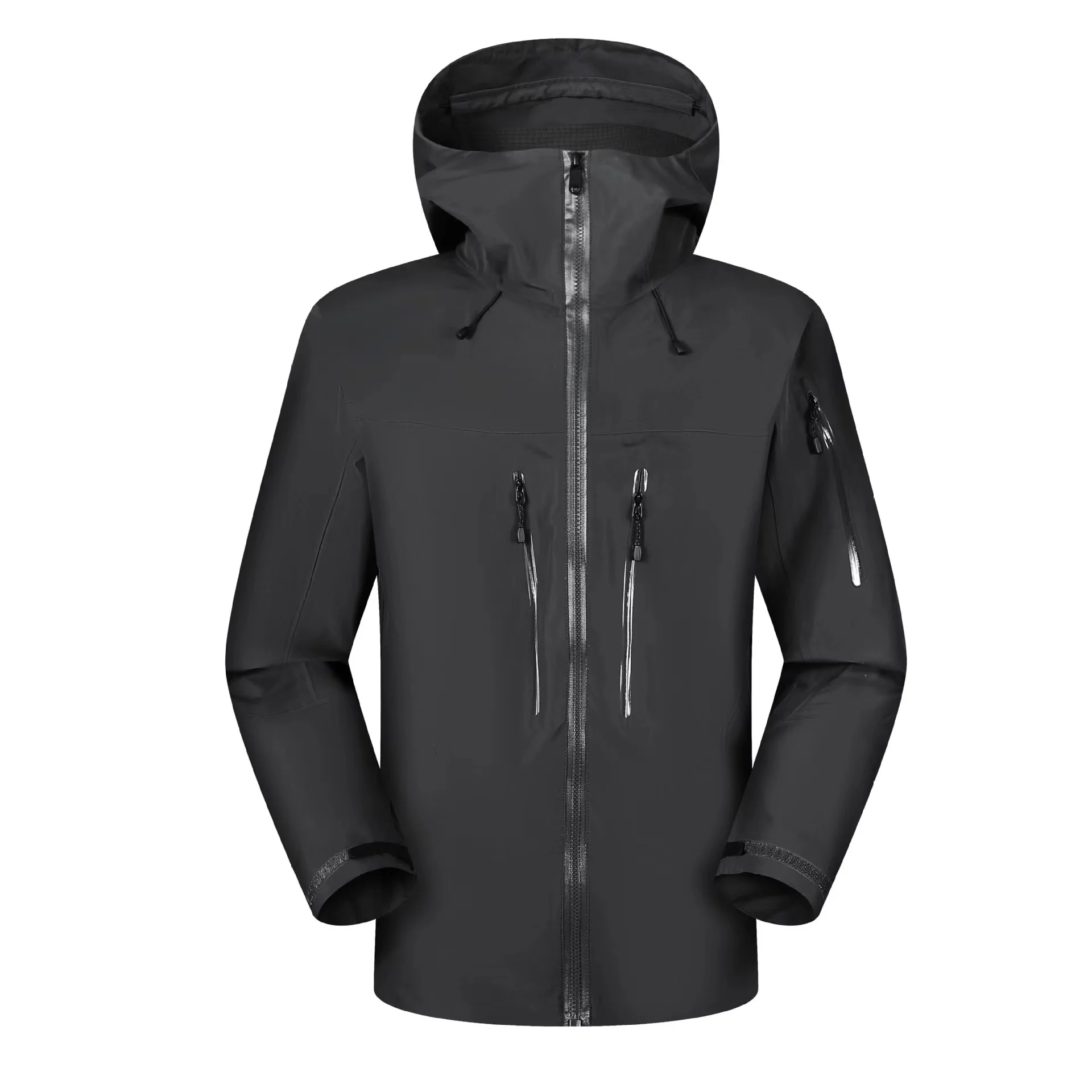 

Fashion ARC 1:1 Three Layer Outdoor Waterproof Jacket For Men GORE SV Male Casual Lightweight Hiking Jackets