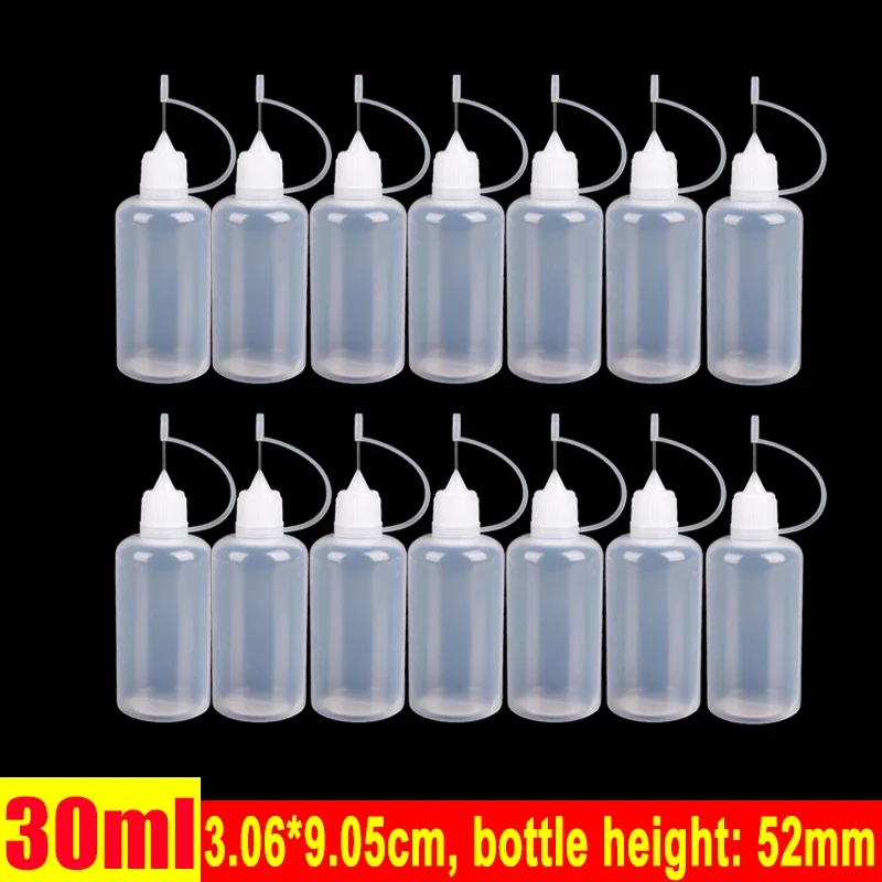 

Бутылки с аппликатором 10/30/50 мл PE