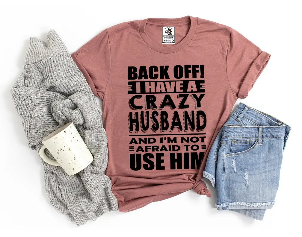 Забавная женская футболка Wifey классный день рождения для нее