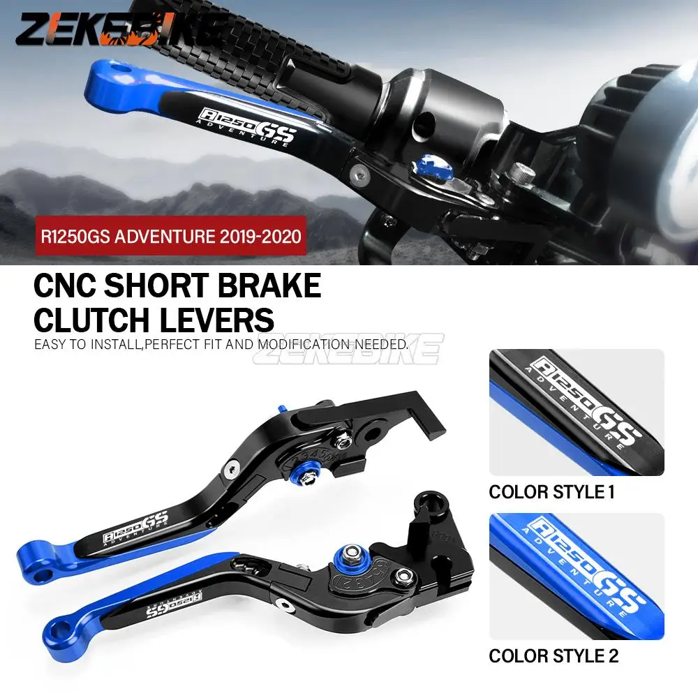 

FOR BMW R1250GS ADVENTURE ADV 2019 2020 Motorcycle Hand Brake Clutch Adjustable Levers Handle Folding Extendable Lever grips