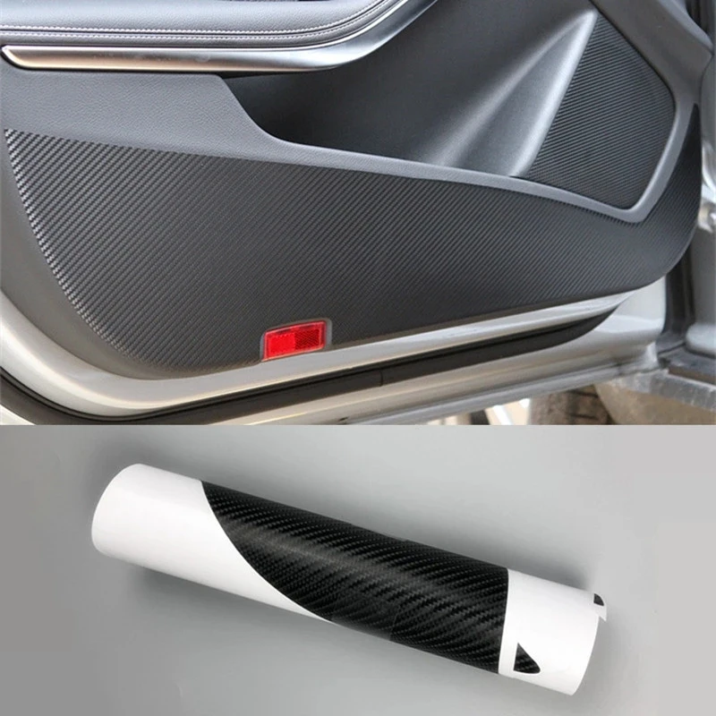 

Противоударная Защитная пленка для автомобильной двери Стильные наклейки из углеродного волокна для Mercedes Benz GLA X156 2014-2019 автомобильные аксессуары